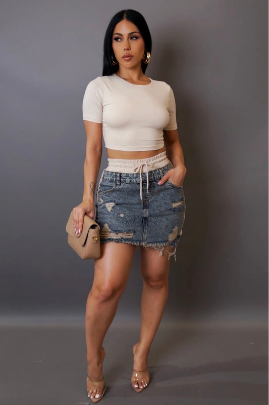 Meet me outside skirt